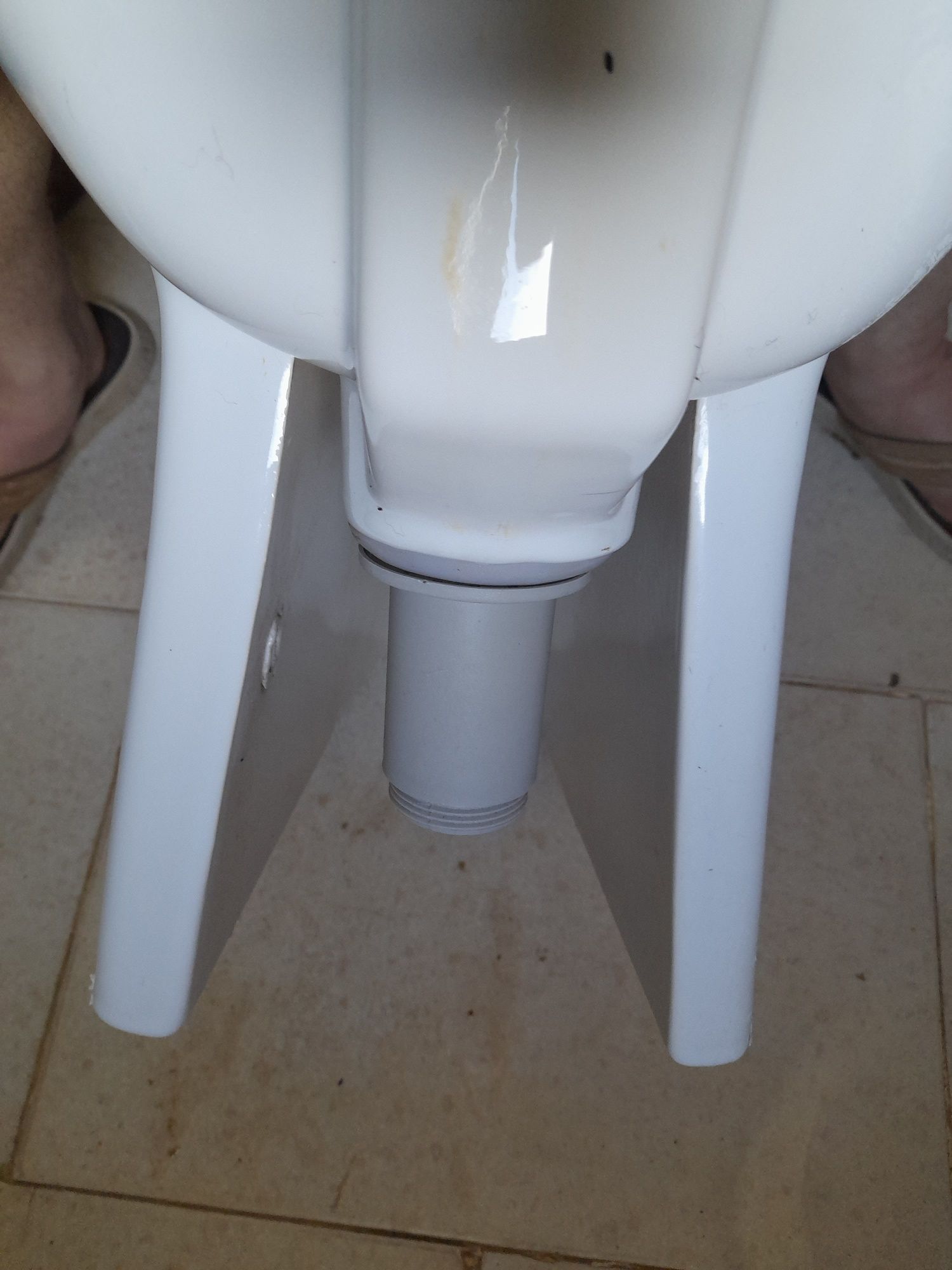 Bidé com valvula de ralo como nova