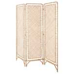 Parawan Ścianka działowa ikea TOLKNING ręcznie rattan, 150x170 cm