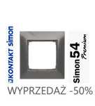 Simon 54 Premium DR1/48 Ramka 1- krotna, antracyt