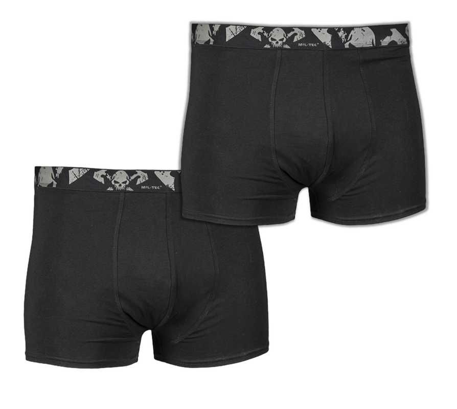 Труси чоловічі боксери Mil-Tec Shorts Skull (набір з 2шт)