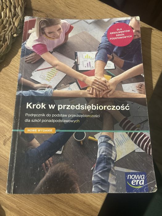 Podręcznik Krok w przedsiębiorczość dla szkół ponadpodstawowych