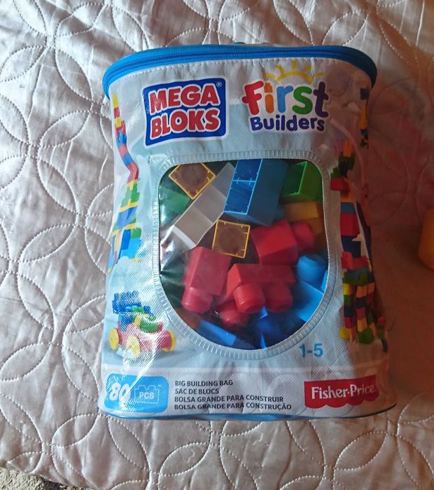 Mega Bloks Wózek Fisher Price
