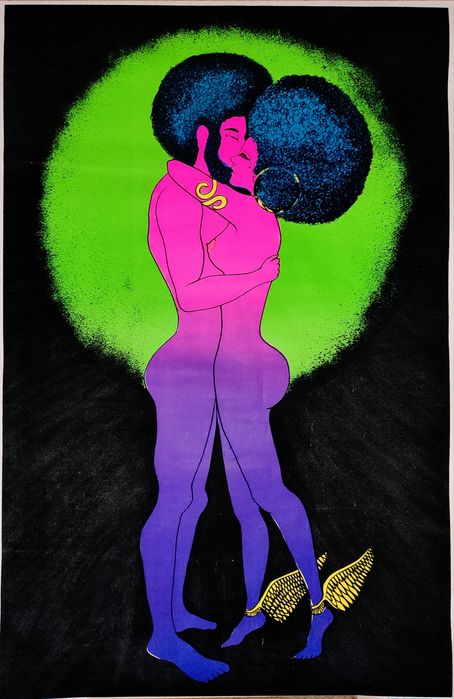 Winged Love 1973 Velvet Screen Entertainment 89x58 cm Plakat Bar Pub