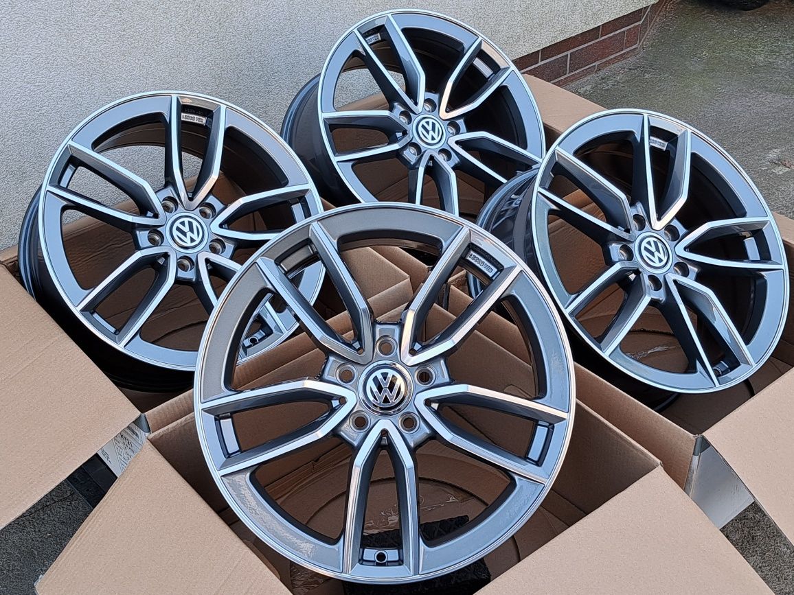 ALUFELGI NOWE VW 18 5x112 T-Roc Passat Golf Jetta Scirocco KT21