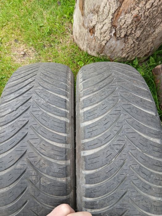 Opony Zimowe 155/65 R14 KLEBER 4 sztuki 2szt 8mm 2szt koło 4mm