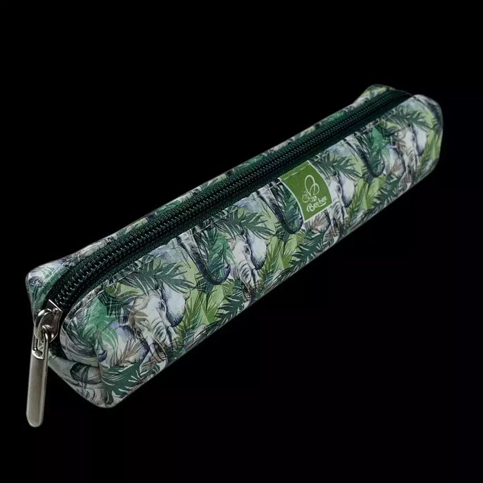 Piórnik mini prostokąt Jungle style PPM-37. Bee-bee. Nowy Produkt