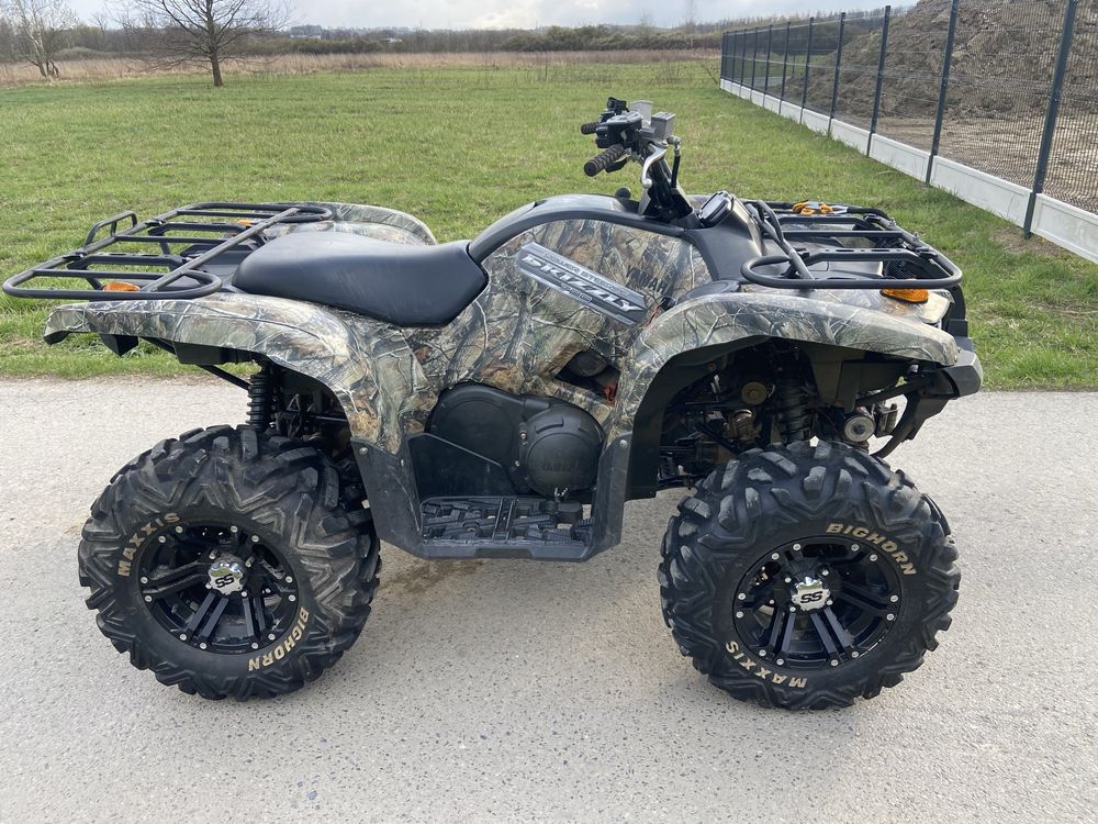 Plastiki yamaha grizzly 550/700 camo owiewki cześći wszystkie grizzly
