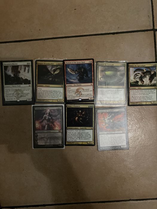 Cartas Incomuns, Raras e Miticas de Magic The Gathering