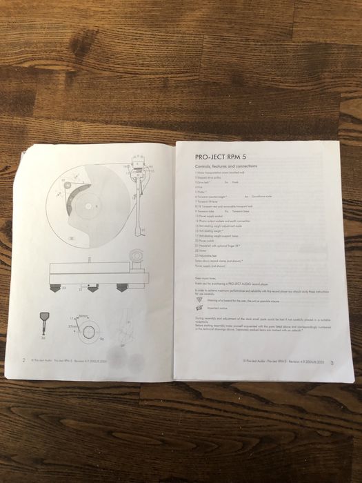 Вініловий програвач Project RPM 5