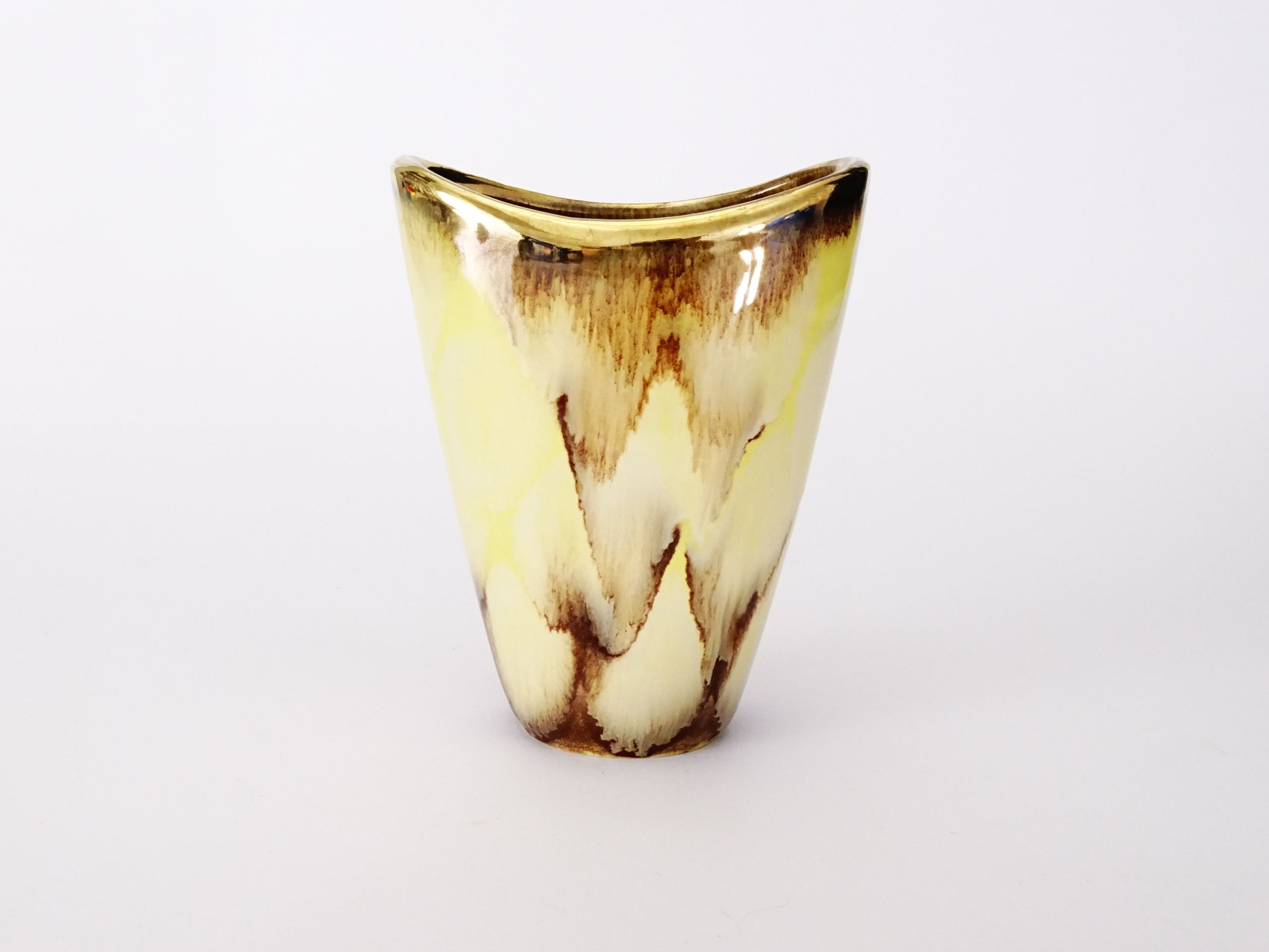 lata 50 piękny ceramiczny wazon wazonik