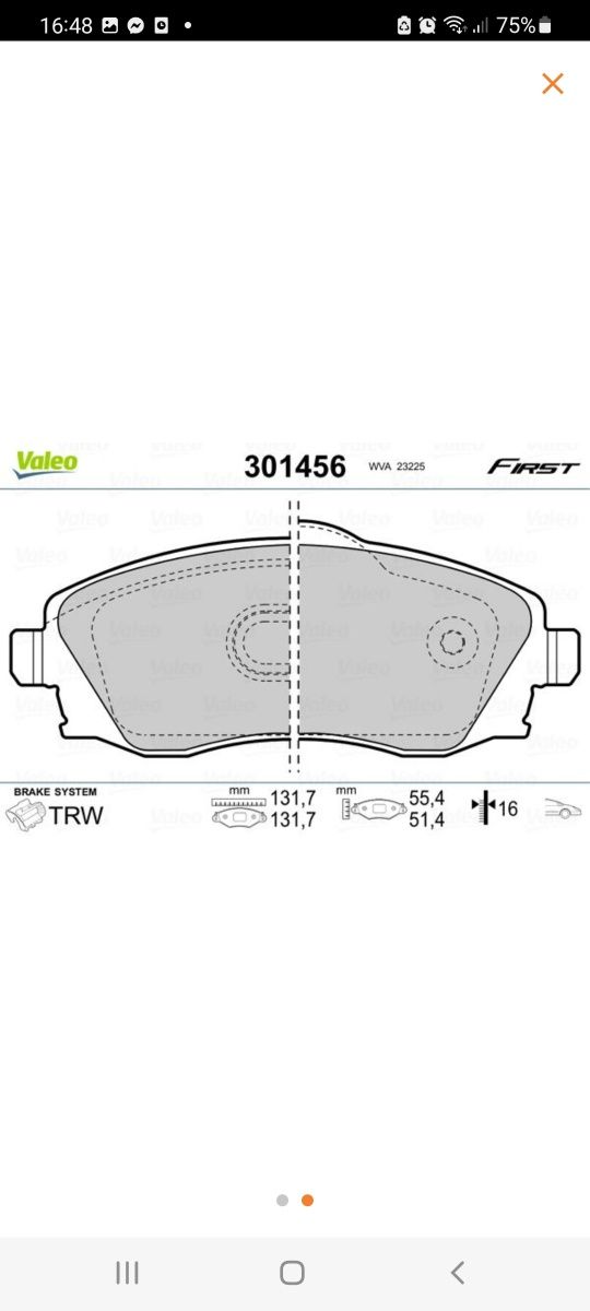 Pastilhas Valeo Corsa C e D