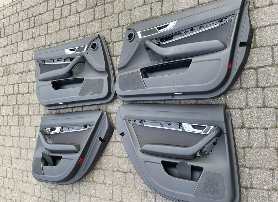 Дверні карти обшивка дверей Ауді А6 С6 карта двери Audi A6 C6 оббивка