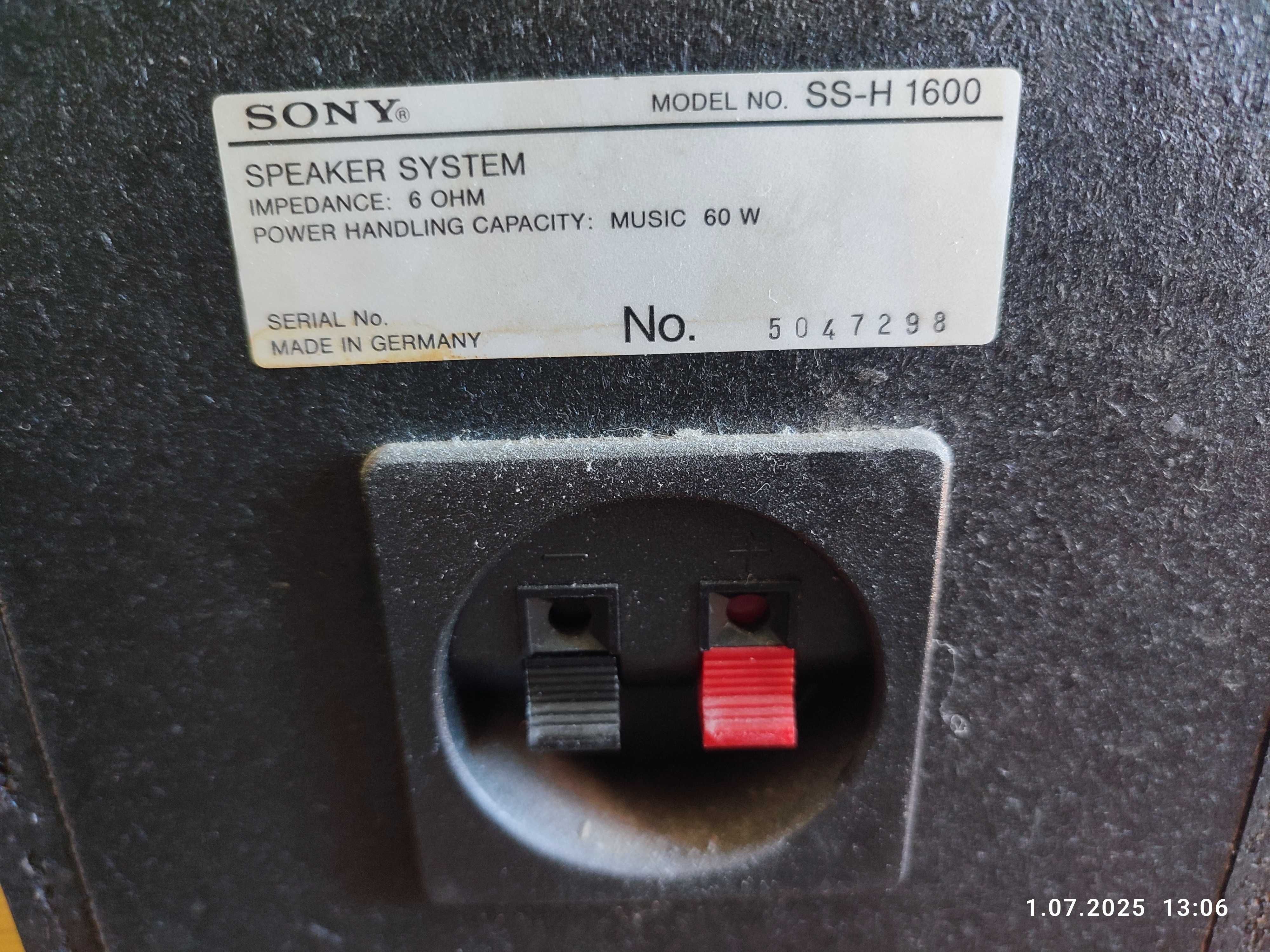 Głośniki Sony od mini zestawu