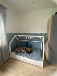 Łóżko dziecięce domek skandynawskie