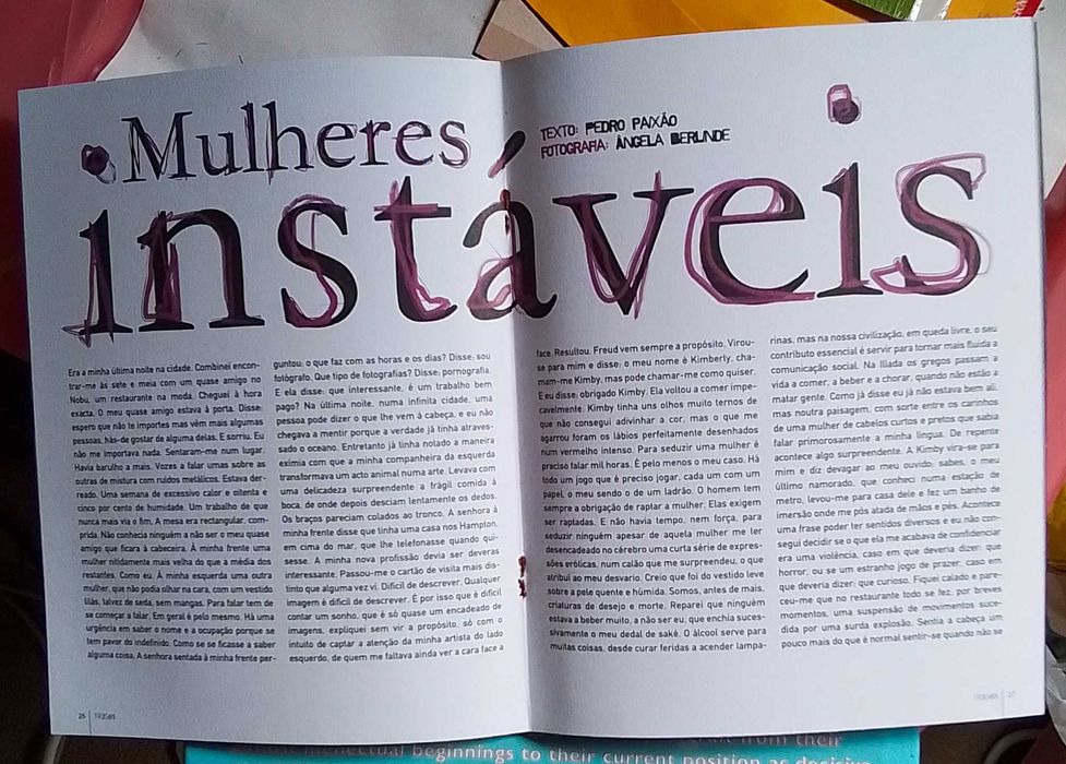 Dois números da defunta Revista 365, criada por Fernando Alvim