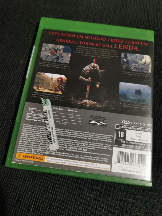 Ryse Son of Rome Xbox One