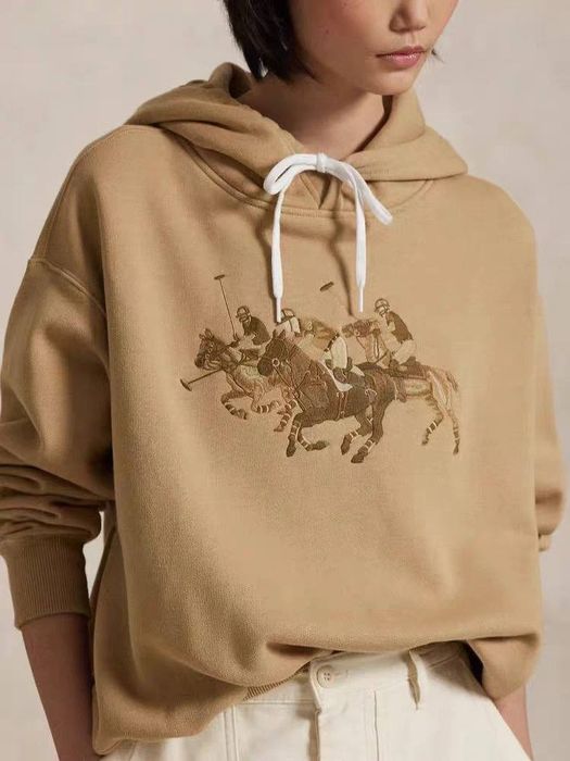 Худі Triple pony POLO Ralph Lauren
колір білий,
розмір