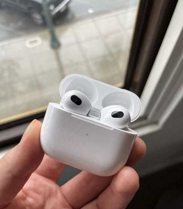 Беспроводные Топовые Наушники аірподс 3 первой генерации 1в1 к