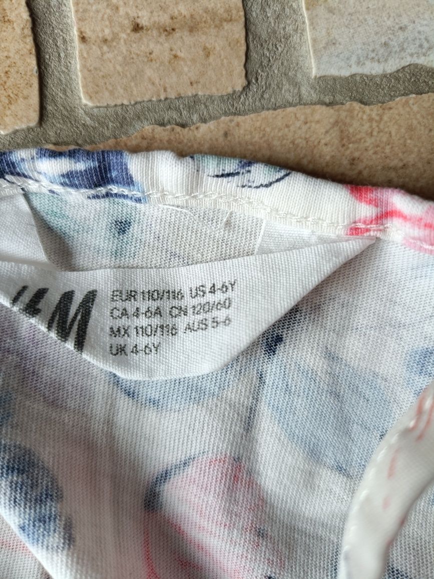 Kombinezon letni HM, r. 110/116, dla bliźniaczek