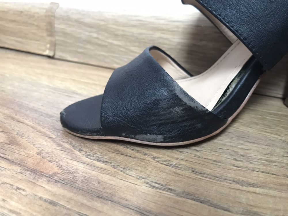 Sandalki na obcasie gladiatorki H&M rozmiar 37