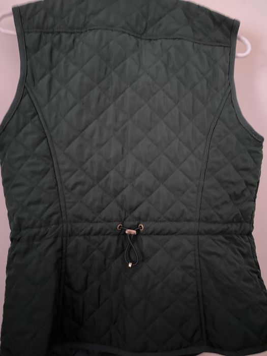 Colete acolchoado Verde Zara