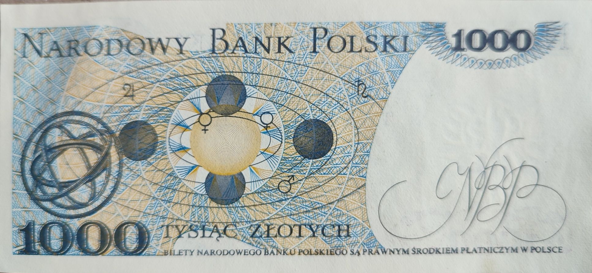 1000 złotych 1982 rok Mikołaj Kopernik seria GK