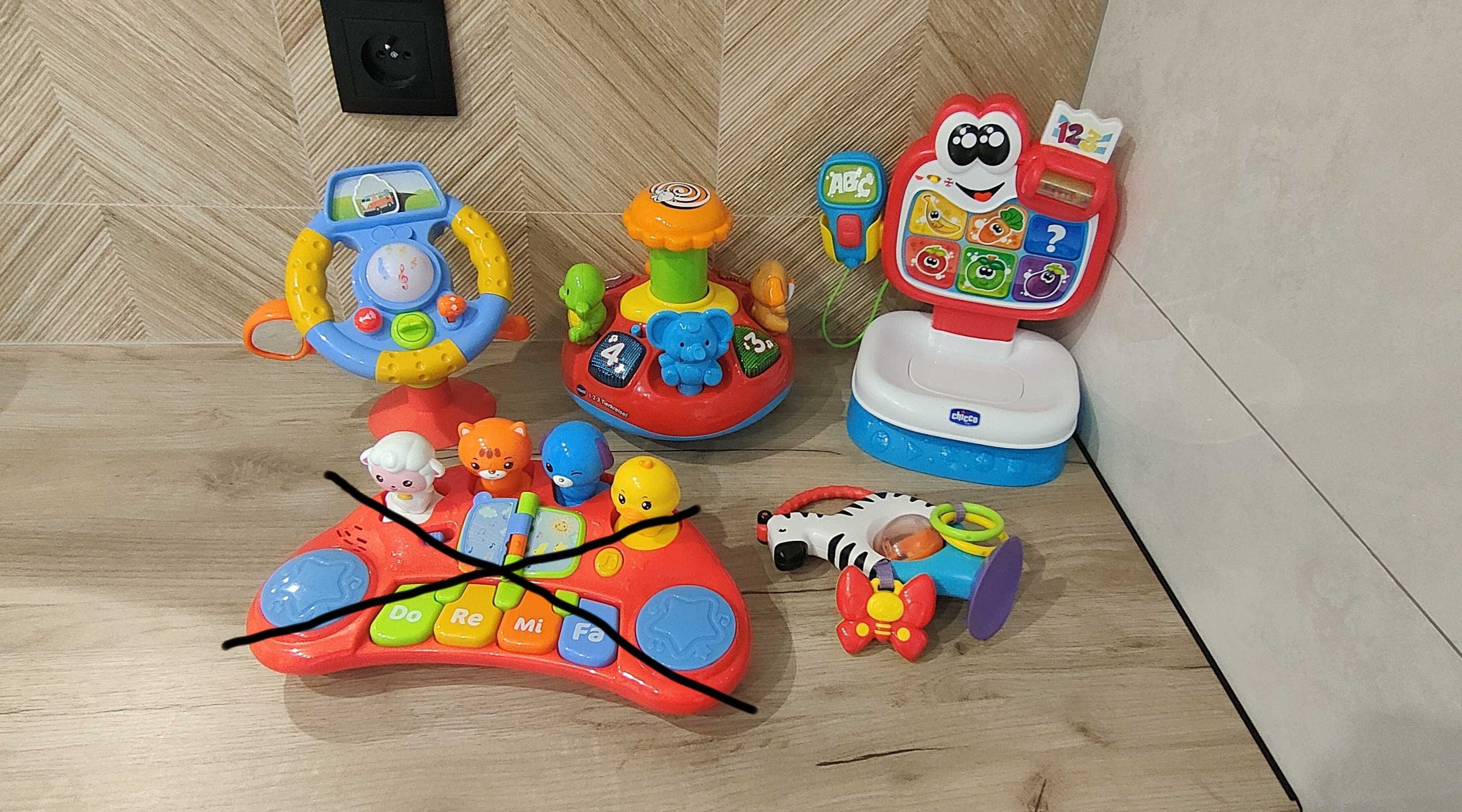 Mix zabawek dziecięcych Fisher price chicco vtech Play tive