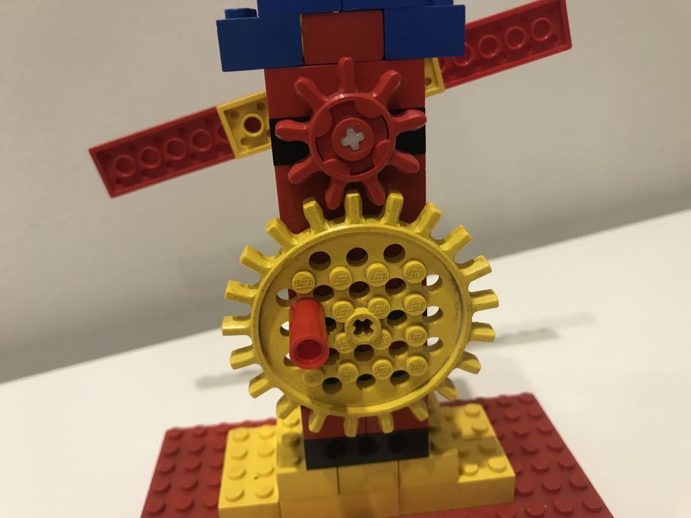 klocki LEGO 811 Gear Crane Set stare system unikat