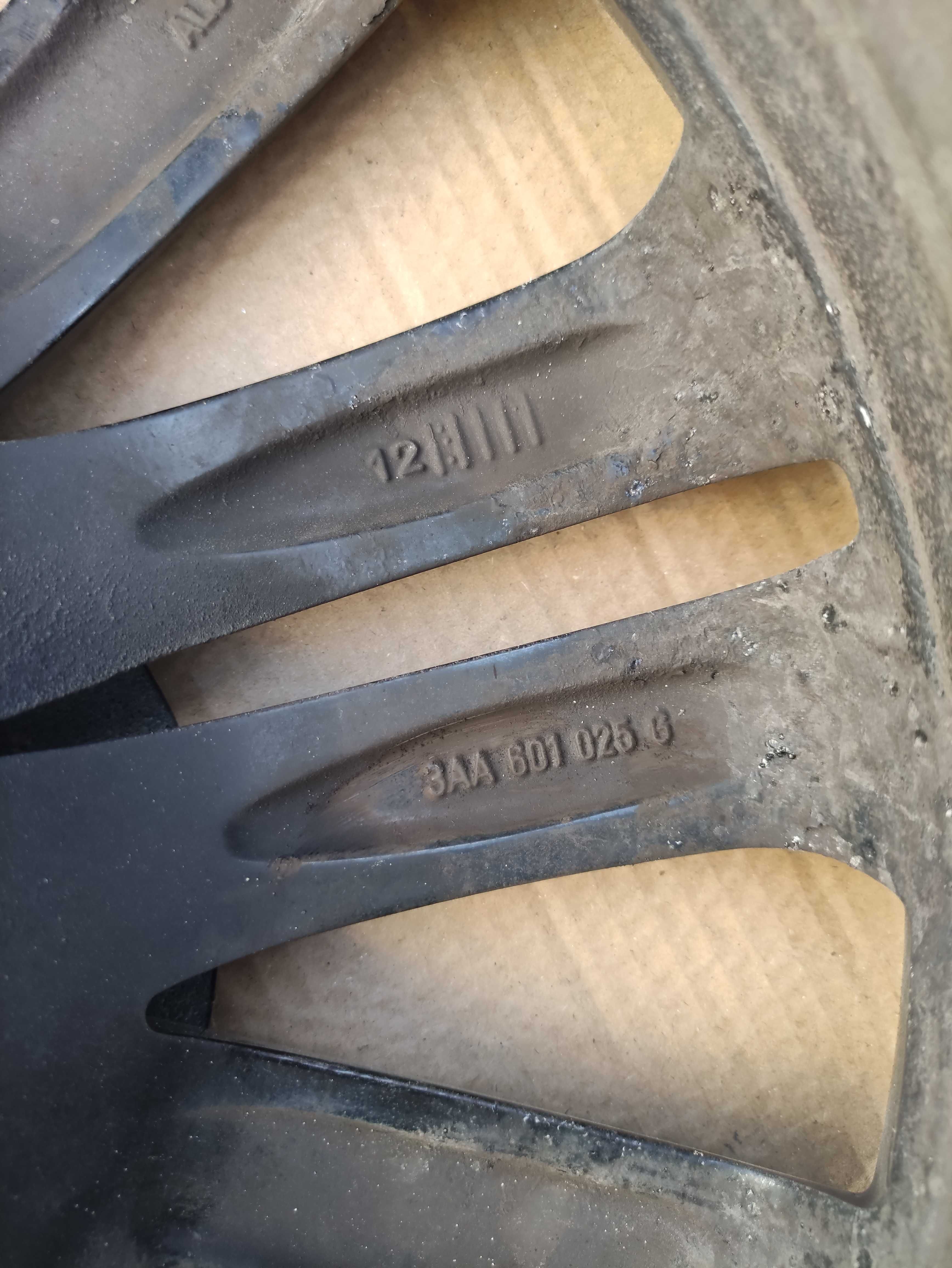 Alufelgi VW 17" 7,5J x17H2 ET47 do renowacji