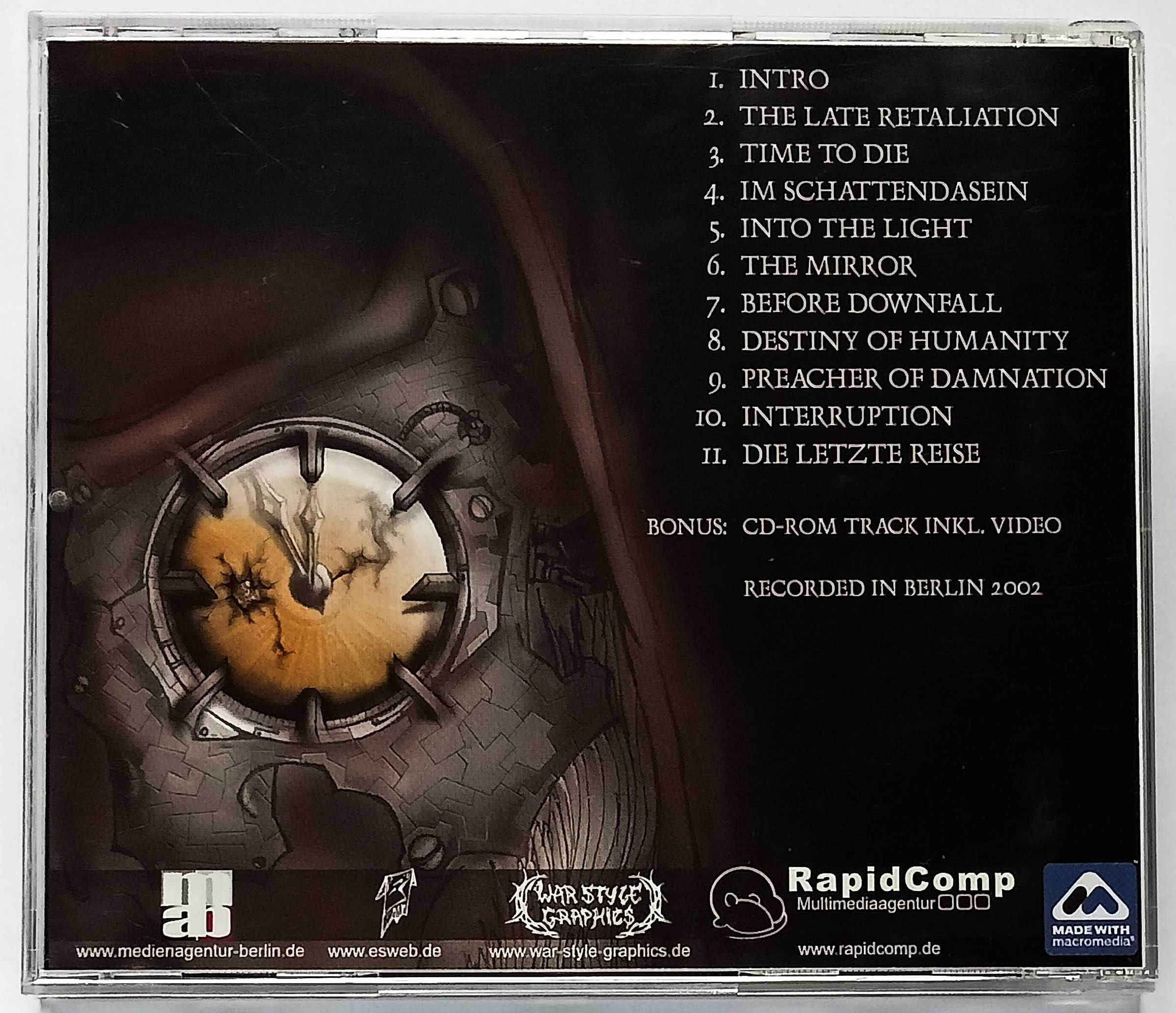 Ars Mortis–Tempus Mortis 2002 niemiecki Thrash/Death Metal, Unikat!