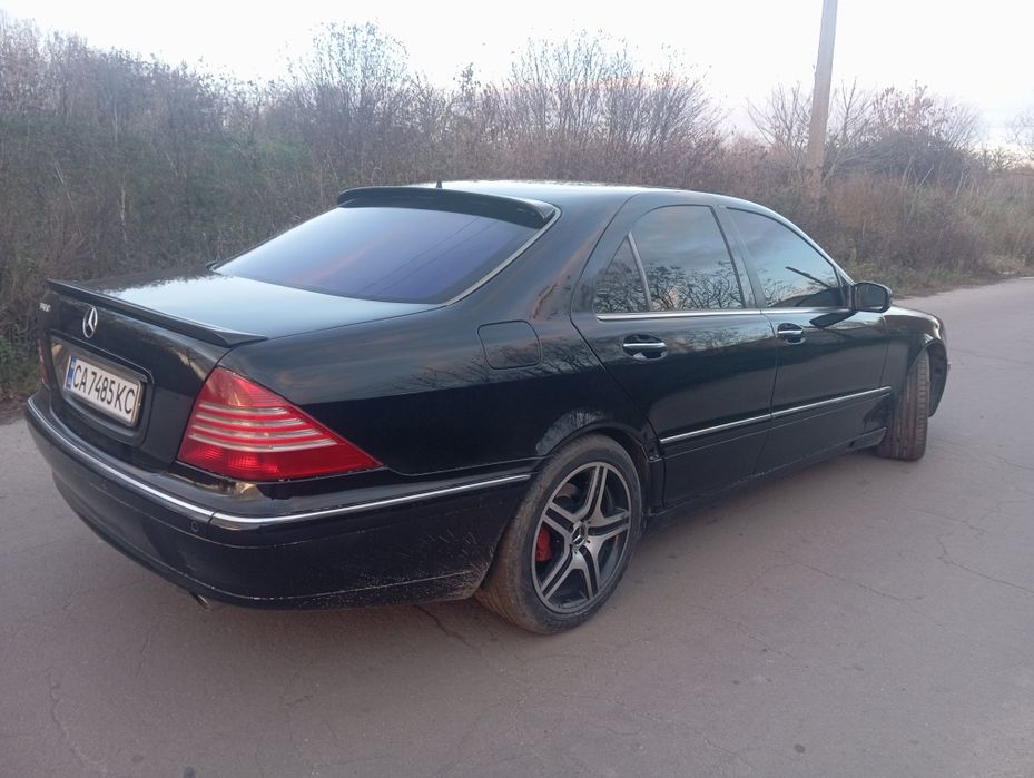 Продам мерседес w220 на пружинах