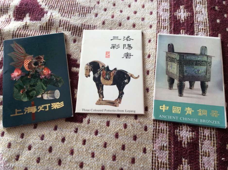 Postais Chineses 3 conjuntos anos 70 Revolução Cultural