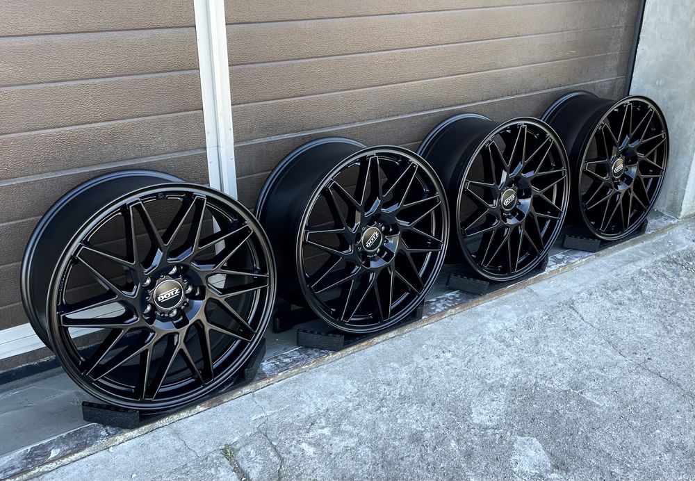 4x felgi aluminiowe Czarne 5x108 r19 et45 8,5J Alufelgi Ford/ Volo 19”