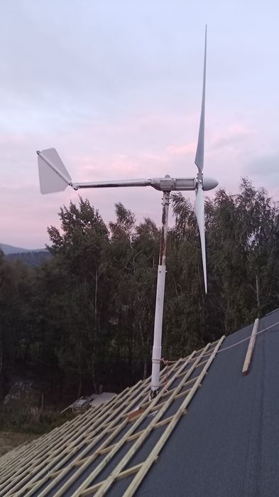 elektrownia wiatrowa 3kw do 10kw +kontroler ładowania