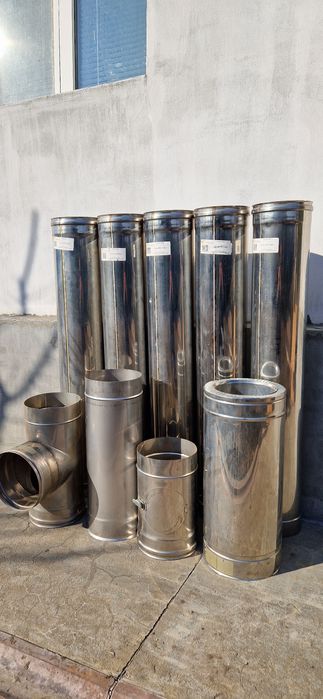 Димохід нержавійка Versia-Lux 160 мм. 180 мм.