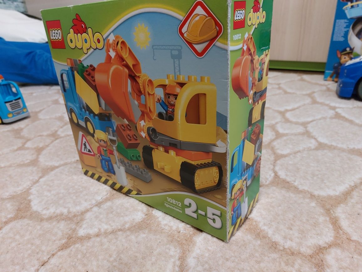 Lego duplo 10812 koparka+wywrotka