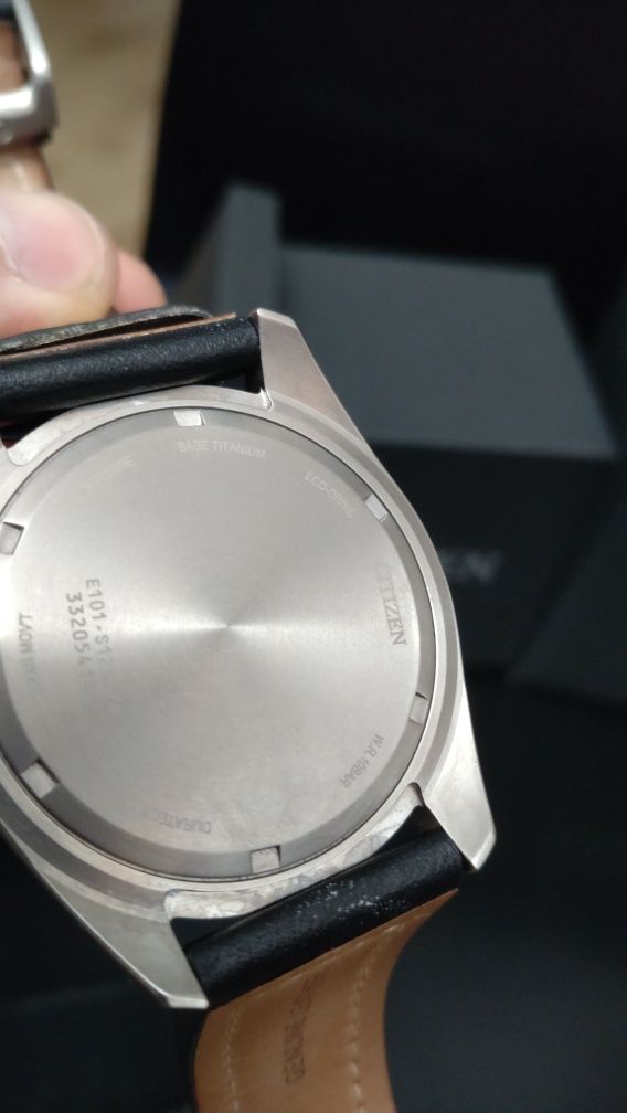 Zegarek Citizen Titaniim Eco-Drive , szkiełko szafirowe
