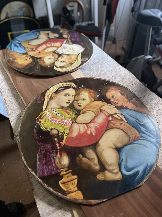 Madonna ze szczygłem Rafael Santi ręcznie malowana kopia tylko 2 sztuk