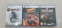 FIFA23/Hotwheels/Spiderman PS5