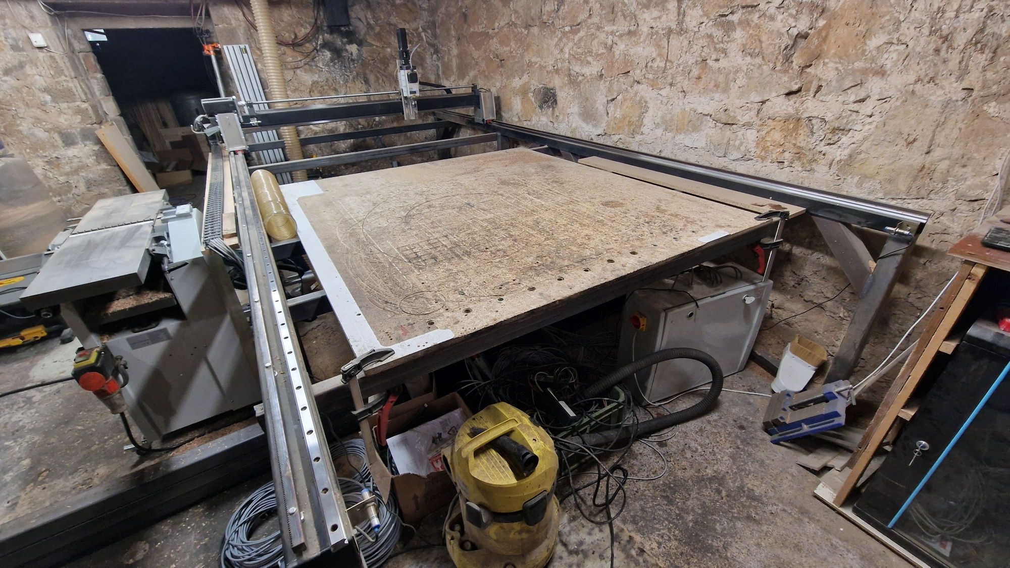 Frezarka CNC 2.2kW 3,8mx1,4m