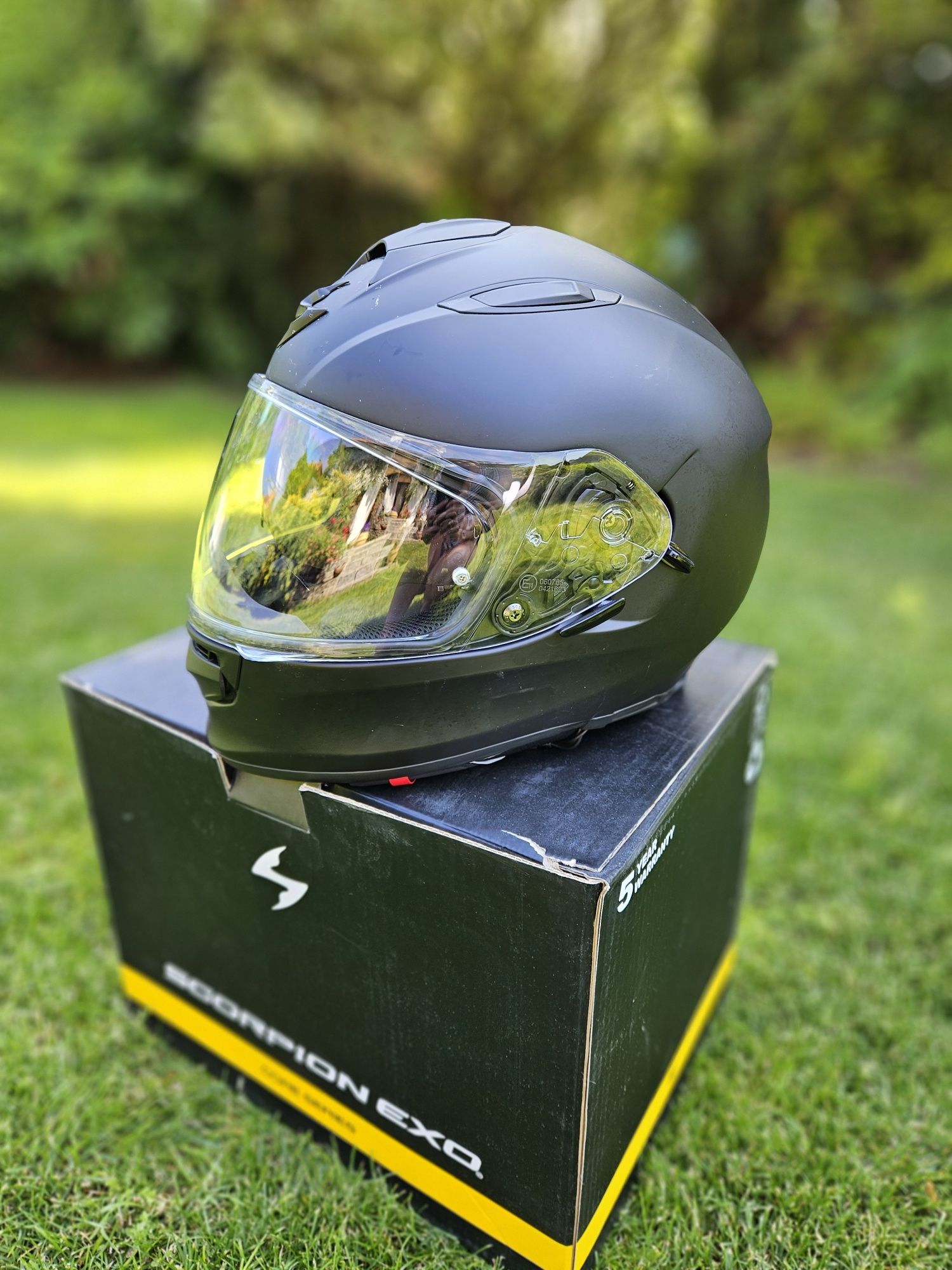 Kask Scorpion EXO-491 Black Matt  XS