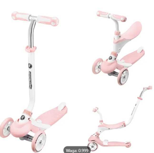 Hulajnoga 5in1 HyperMotion - różowa