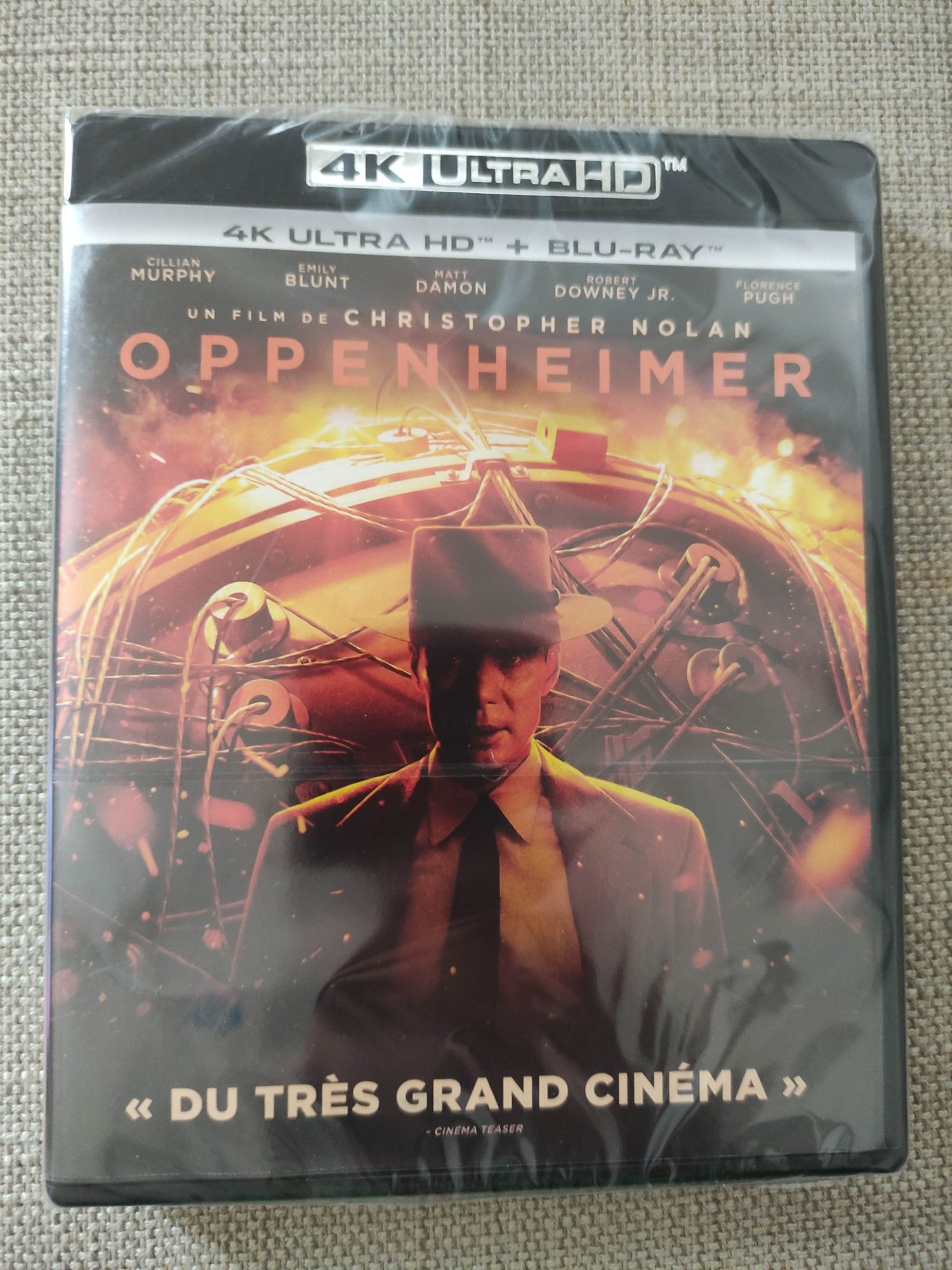 Oppenheimer 4K+ 2 Blu-ray Novo