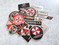 Шильдик Umbrella Corporation об'ємна наклейка resident evil для авто