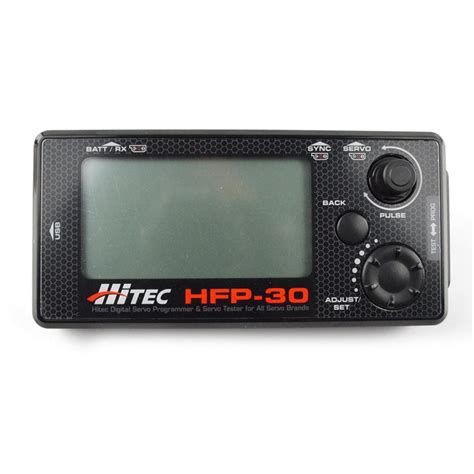 Сервопрограматор та сервотестер Hitec HFP-30
