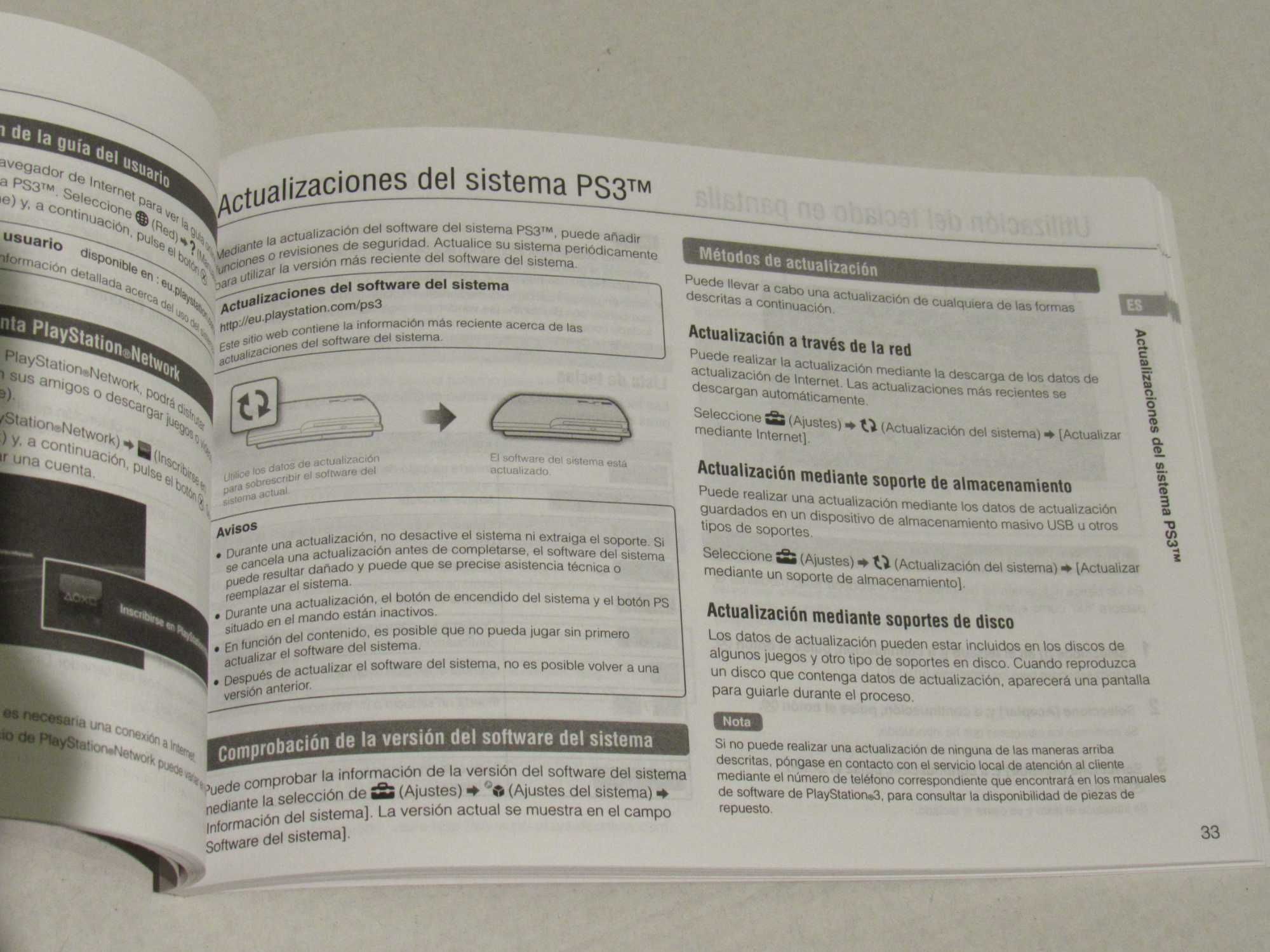 Manual de instruções PT consola Playstation 3 PS3