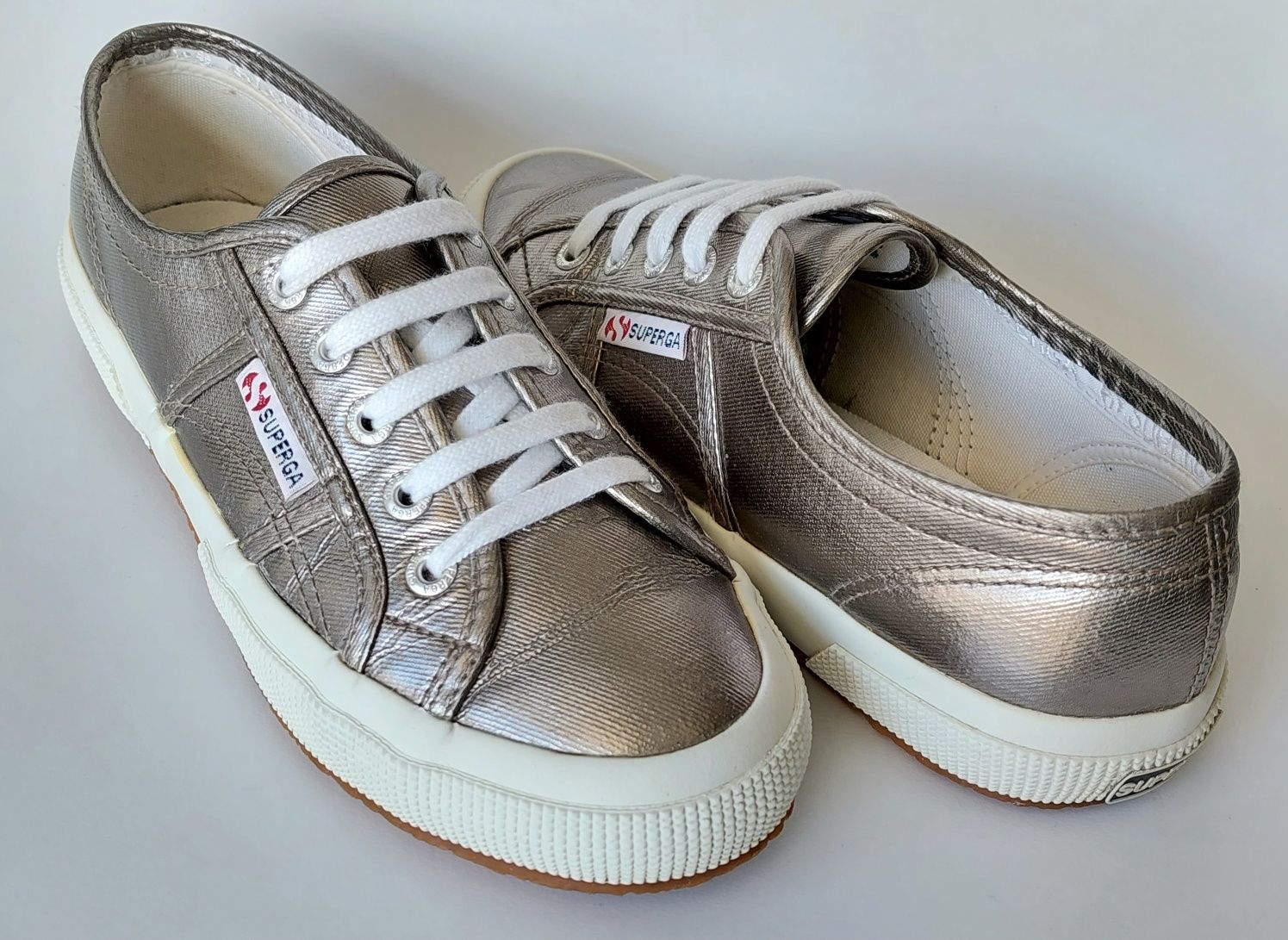 Buty Superga 2750 Cotmetu Silver roz.38