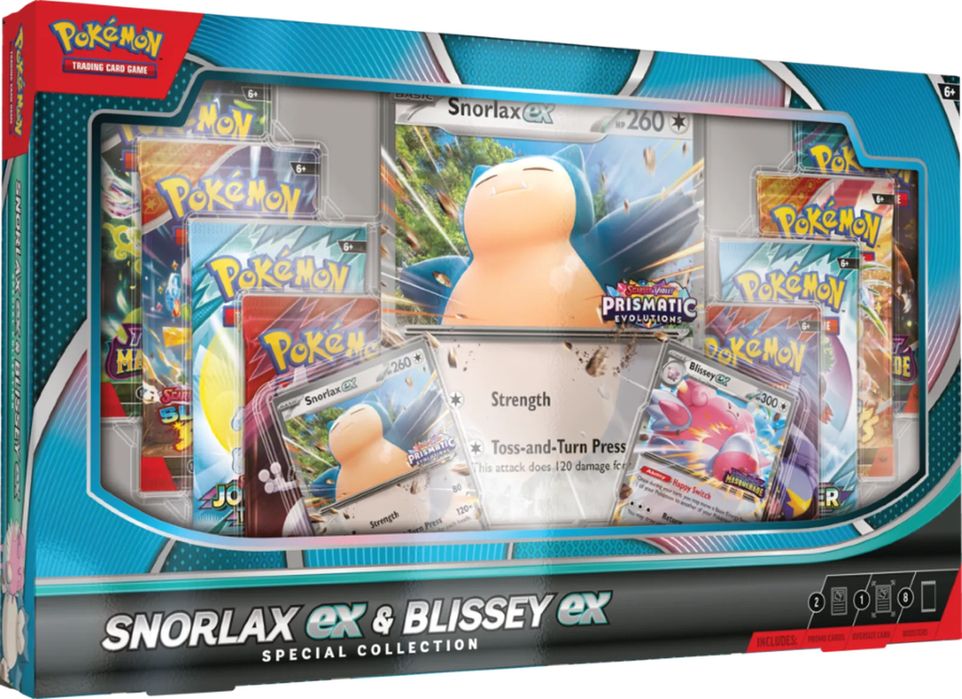 Snorlax Ex & Blissey​ Ex Special Collection Box