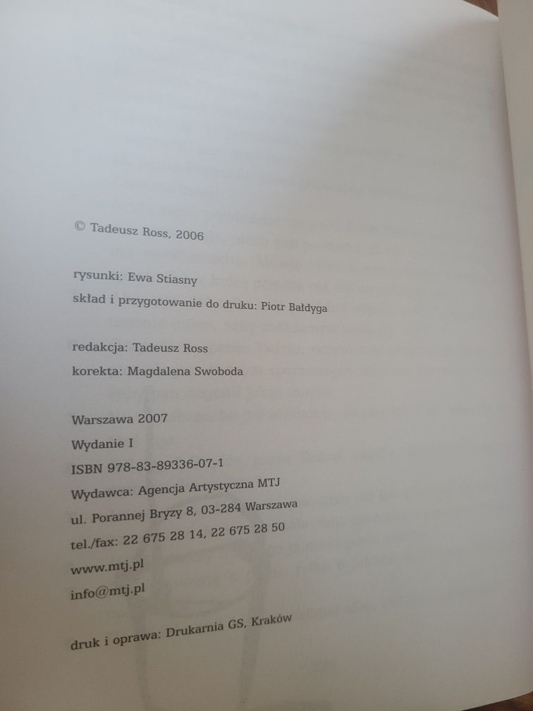 Tadeusz Ross, Piotr Fronczewski Rossmówki cz.1 i 2 + CD 2007 MTJ