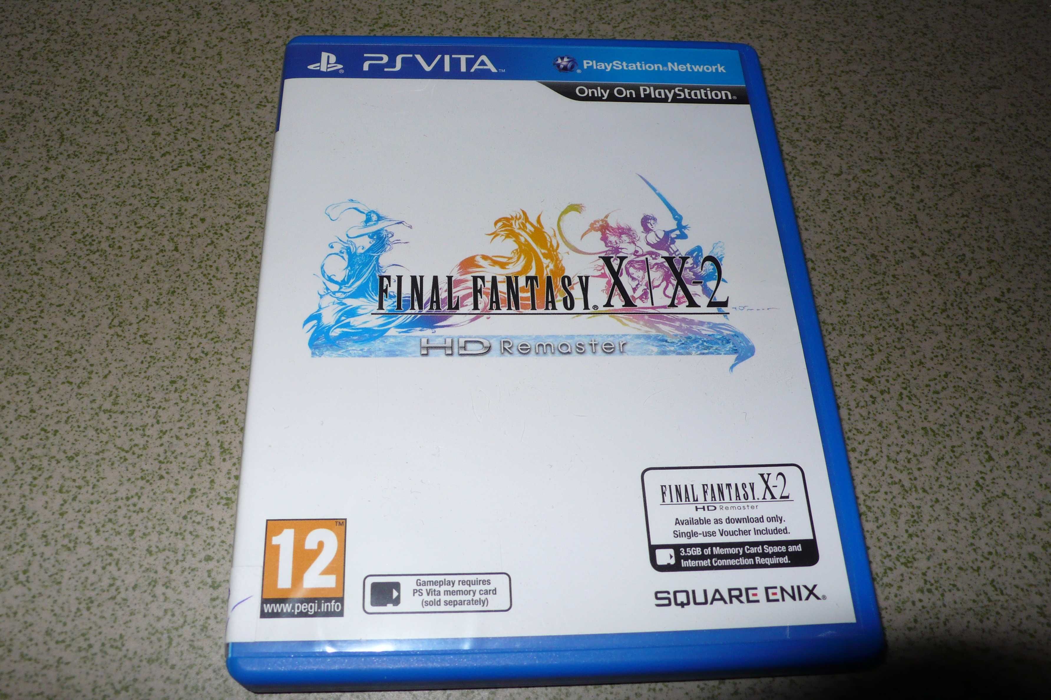 Final Fantasy X X-2 HD Remaster na PS Vita PSVita Playstation Vita